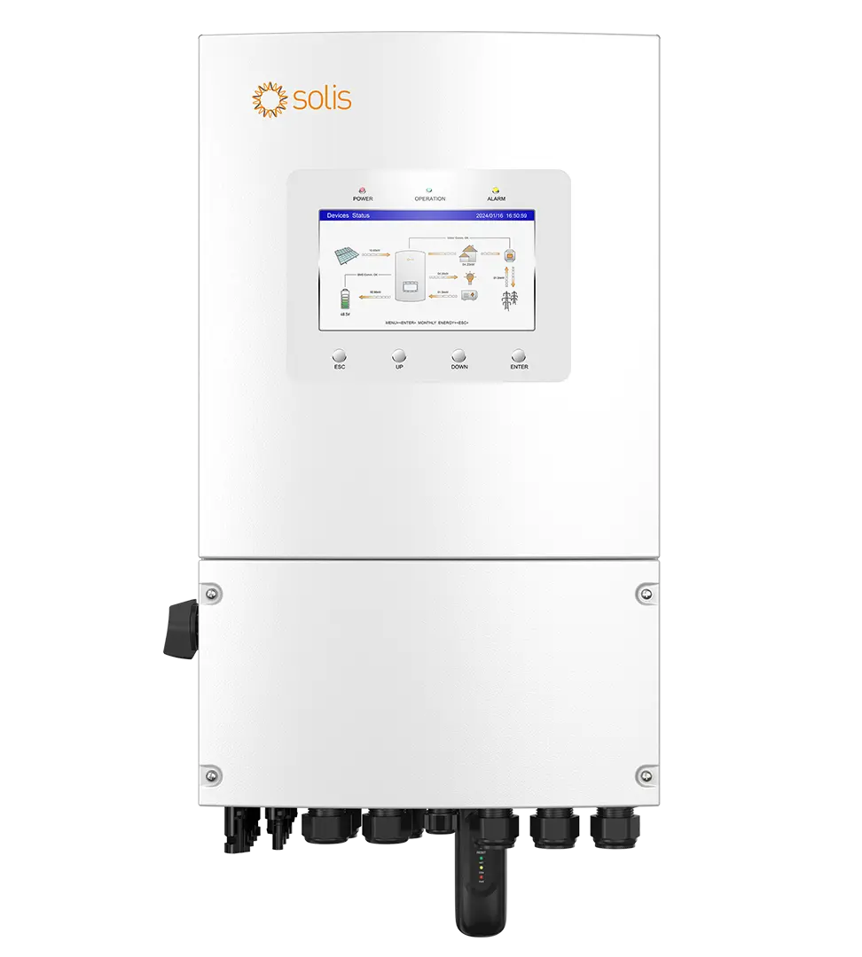 Solis 6 kW Monofaze Hibrit İnverter